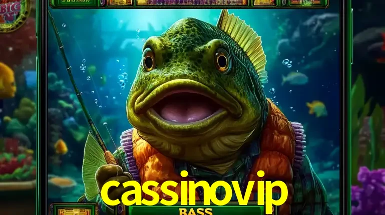 Personagem de peixe pescador do popular jogo de slot com tema de pescaria, uma das emocionantes opções de caça-níqueis para jogar e ganhar no cassino cassinovip.